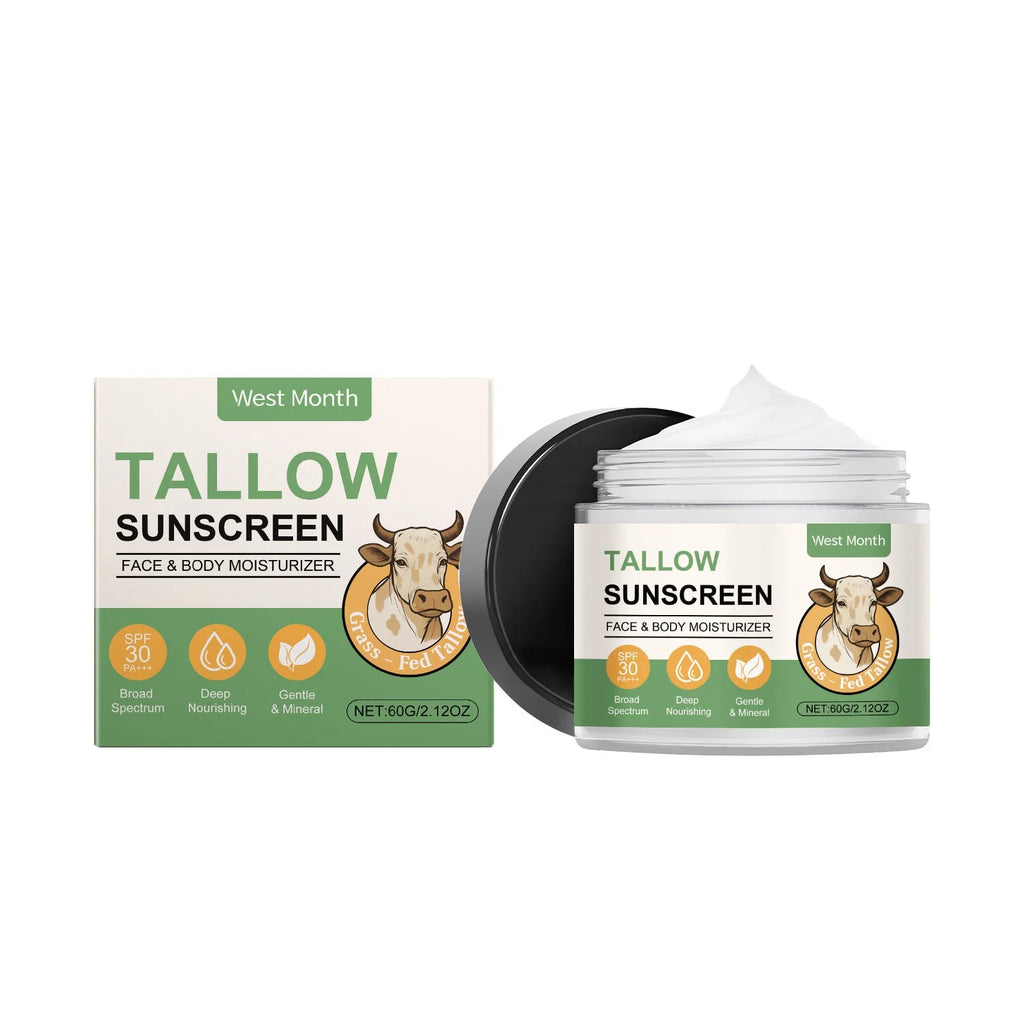 60g tube of refreshing non-oily moisturizing sunscreen cream with hyaluronic acid and lemon extract