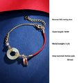 Hetian jade gourd bracelet in 925 sterling silver peace buckle Fu character women's Chinese style