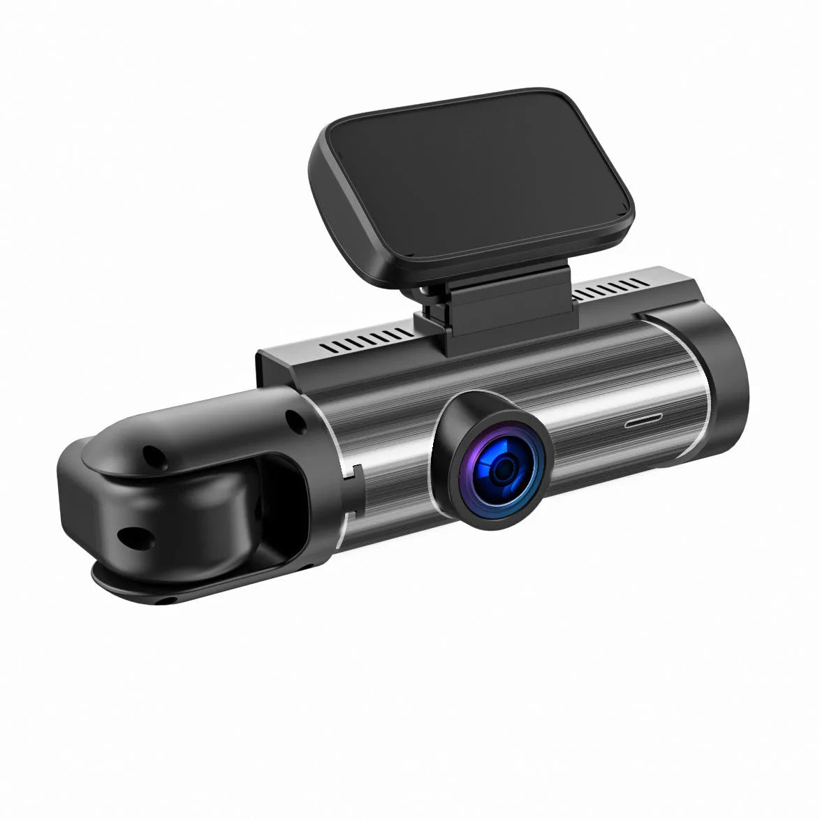 Dual-lens HD 3.5-inch driving recorder with 150-degree wide-angle lens and night vision for car use