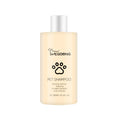 Bottle of mild pet shampoo for dogs and cats, showing 100ml and 300ml size options.
