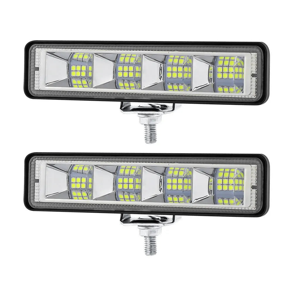 24-piece LED work light with 72W power, 1800 lumen output, 6500K colour, and IP67 waterproof aluminium housing