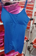 Spaghetti strap shorts jumpsuit for women, solid colour nylon spandex fitness romper, black.