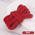 Round 1.0cm wide shoelace adapters in multiple colours including black, pink, blue, and grey on a white background.