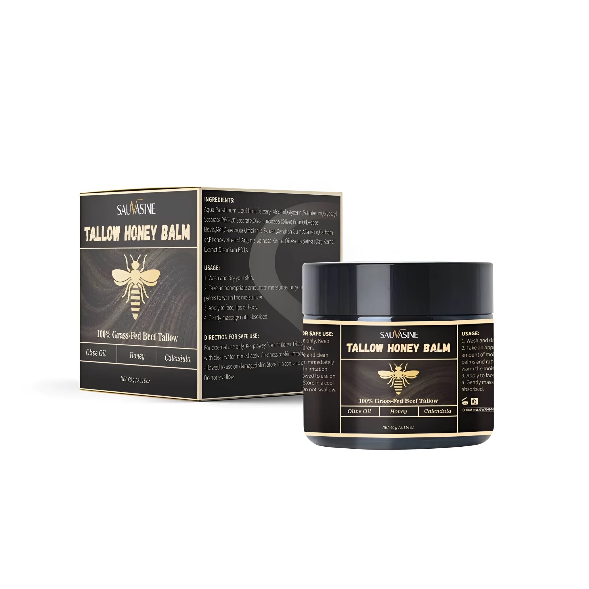 Butter Honey Cream 60g tub skincare moisturiser with butter and honey formulation