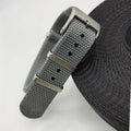 Nylon NATO watch strap in multiple colours showing 20mm and 22mm width options