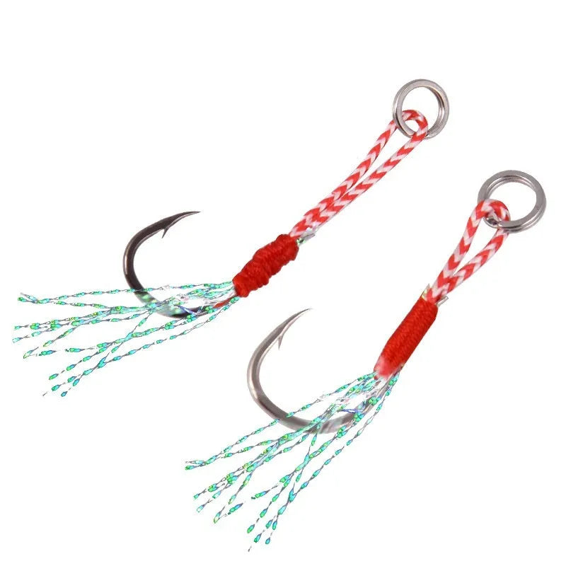 Bright wire iron plate single fishing hook with binding wire construction for boat and sea fishing