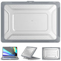 MacBook protective hard shell case in four colour options for Pro and Air models.