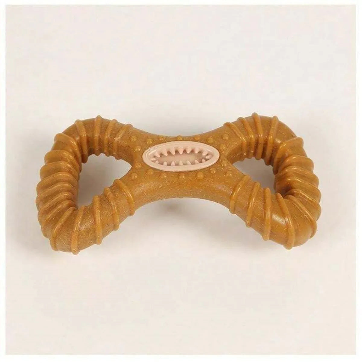 Durable Y-shape and 8-shape dog chew bone toy for teeth cleaning and play