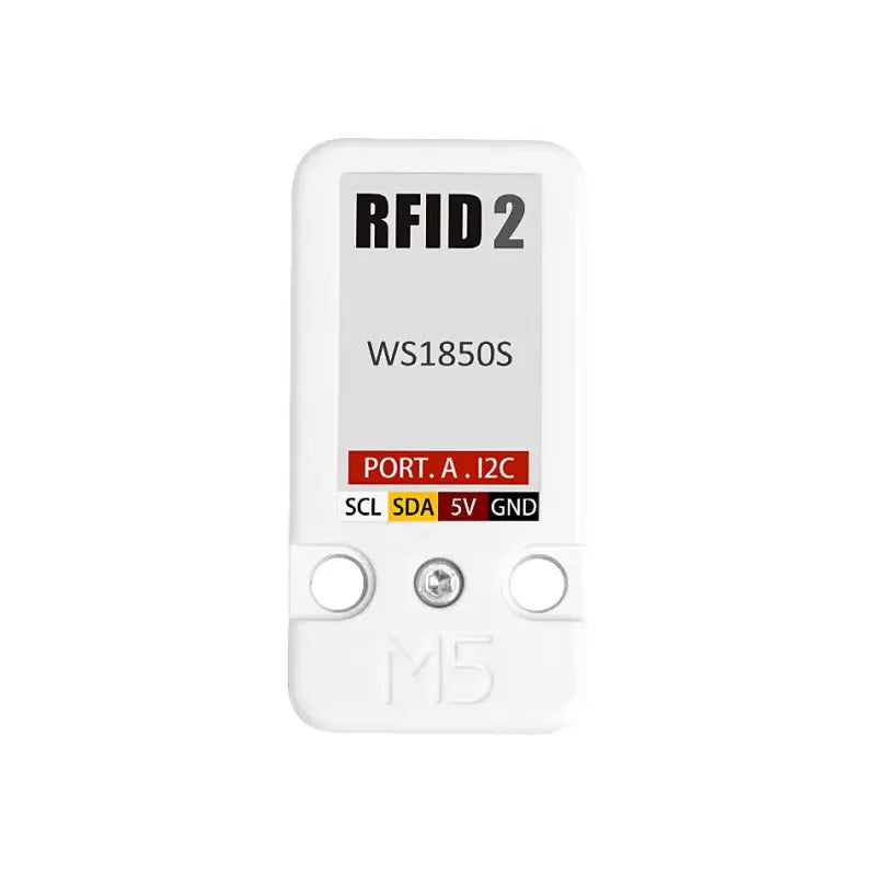 M5Stack WS1850S RFID NFC reader module with HY2.0 cable for IoT development