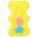 Non-slip baby bath mat in polyurethane sponge, 4.7cm thick, blue colour option, for tub or pool use