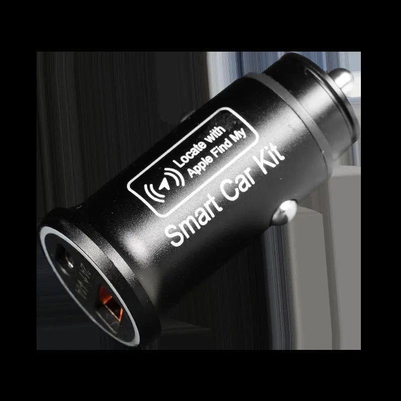 Black ABS plastic car charger GPS locator device for vehicle tracking