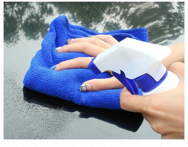 500ml car duster wax spray container for paint maintenance with powder sprayer application