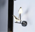 Modern aluminium alloy and iron chandelier with adjustable height and button switch