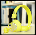 Wired head-mounted sports earphones with 3.5mm plug in multiple colour options