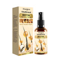 Rich hair growth spray 30ml bottle with biotin and ginger root oil for scalp nourishment