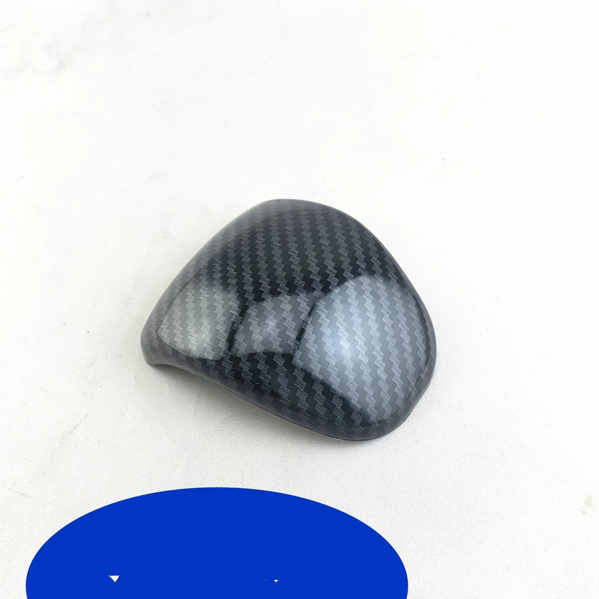 Carbon fibre pattern gear shift cover for car dashboard decoration