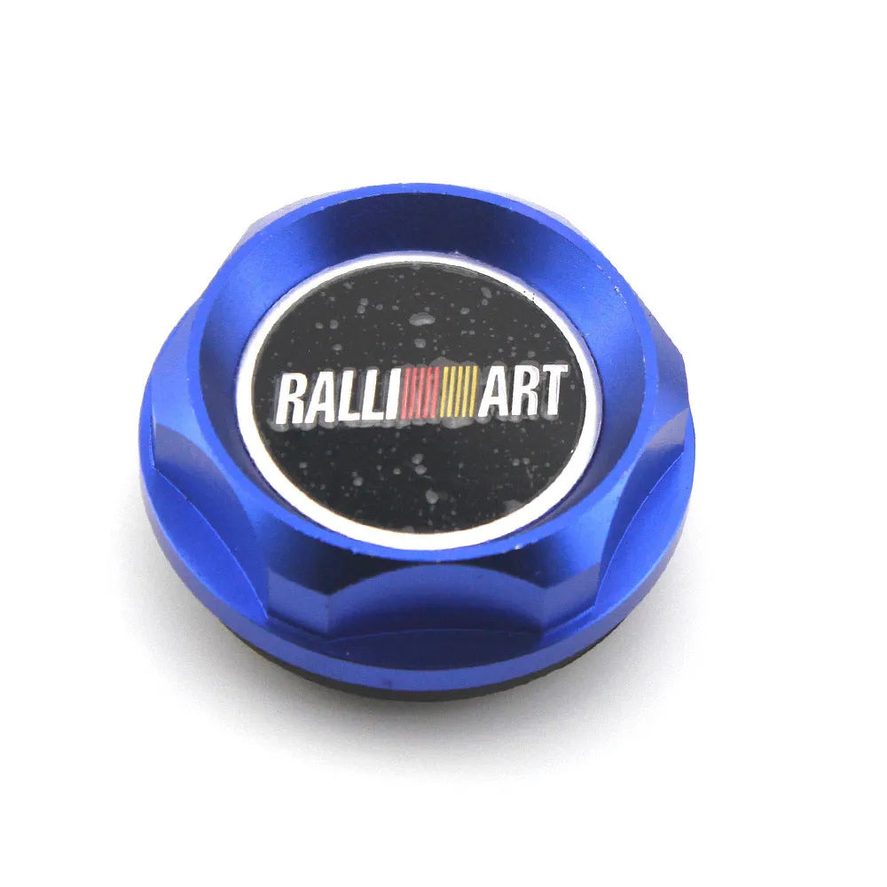 Aluminium alloy oil filter cap in six colours for Mitsubishi models
