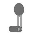 Silver aluminium alloy magnetic desktop phone bracket model ZM306 for general phone use