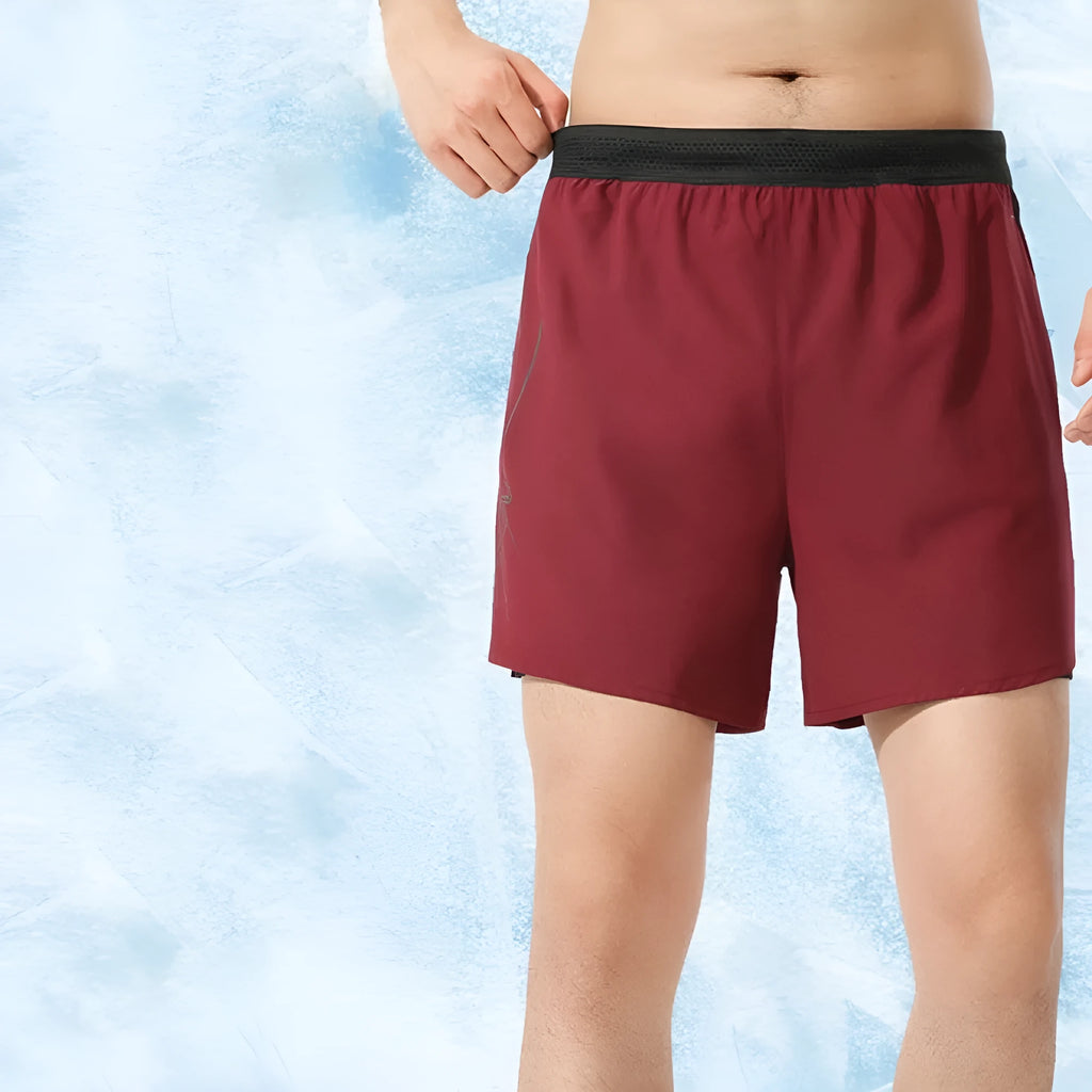 Men's low waist basketball shorts in polyester available in multiple solid colours and sizes