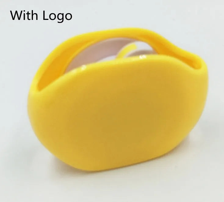 Automatic earphone cable winder retractor in multiple colours showing compact size