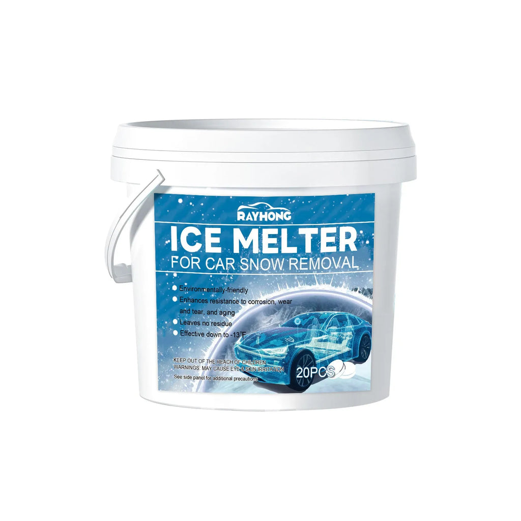 20 car deicing effervescent tablets for windscreen frost removal