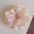 Summer refreshing contrast colour cloth hair band in mint green, orange, and pink purple