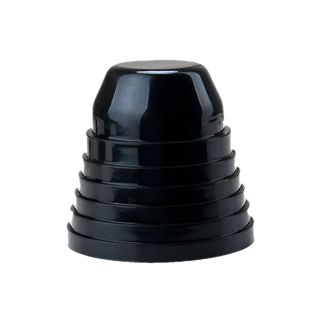 Black silicone 90mm LED headlight dust cover for General Motors vehicle