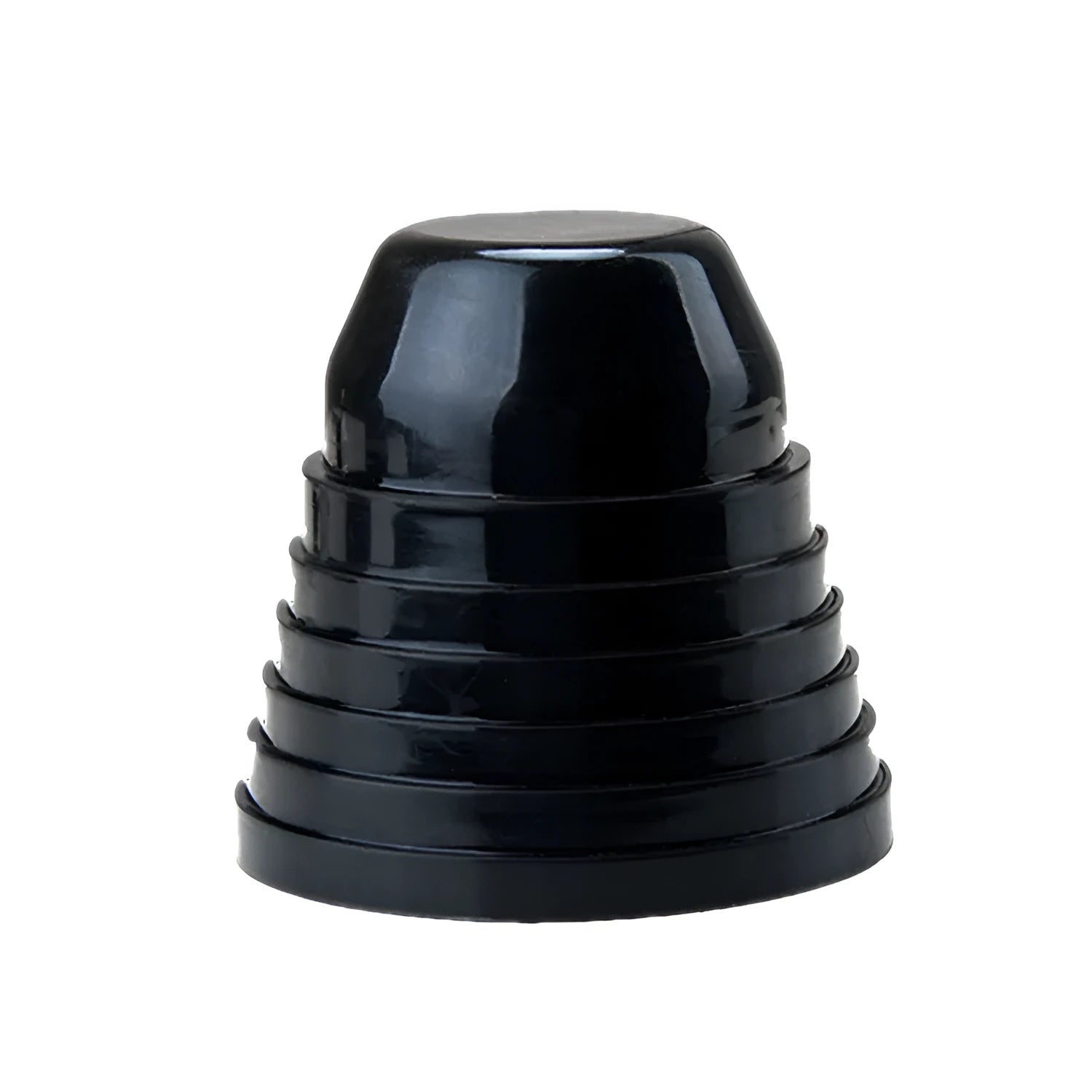 Black silicone 90mm LED headlight dust cover for General Motors vehicle
