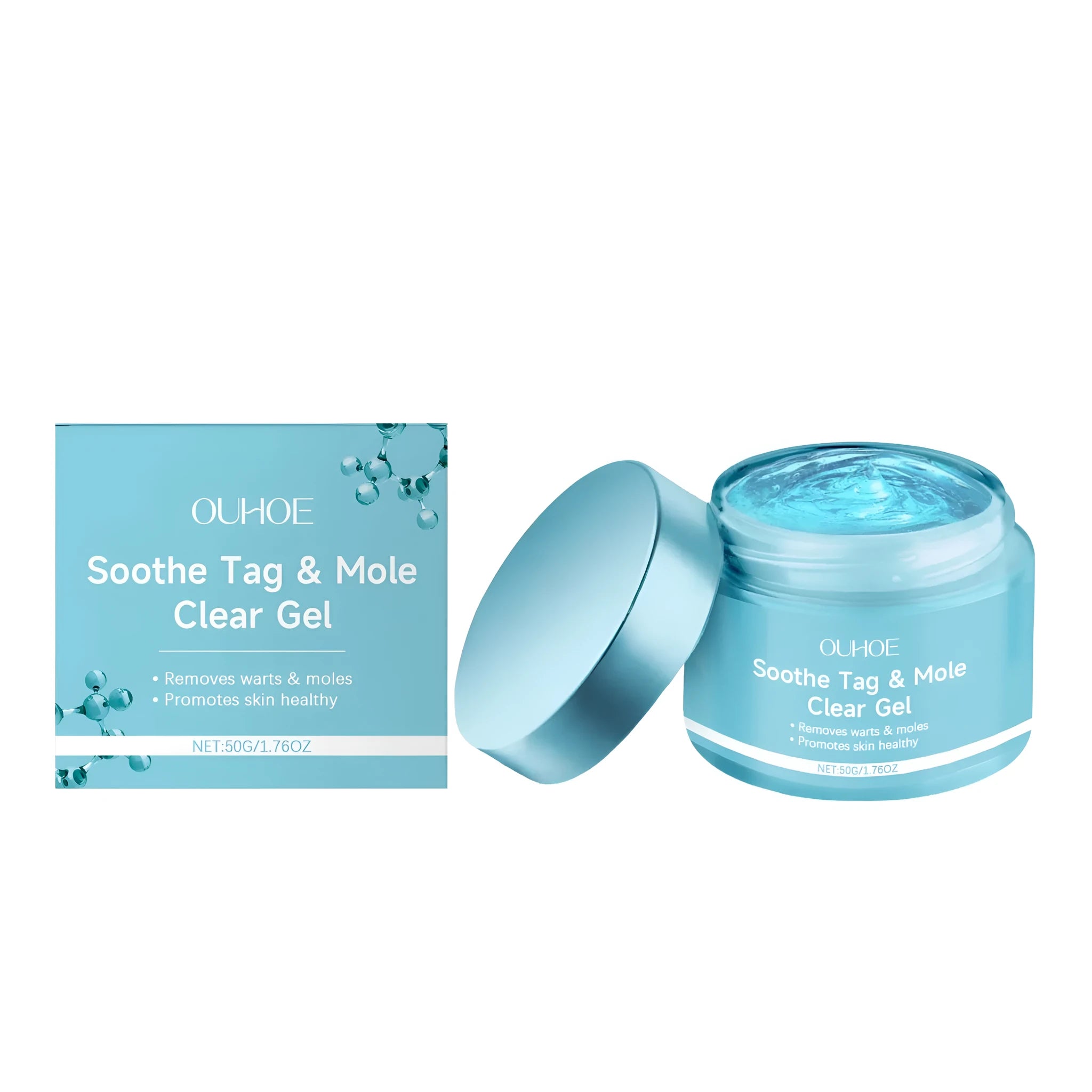 50g tube of wart and nevus removal gel with salicylic acid and botanical extracts