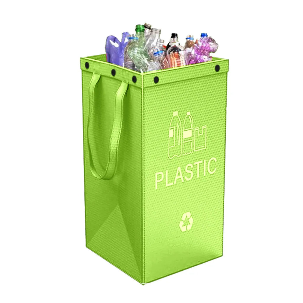 40 litre plastic dustbin in blue colour with dimensions 30x50x30cm and clean bag styling