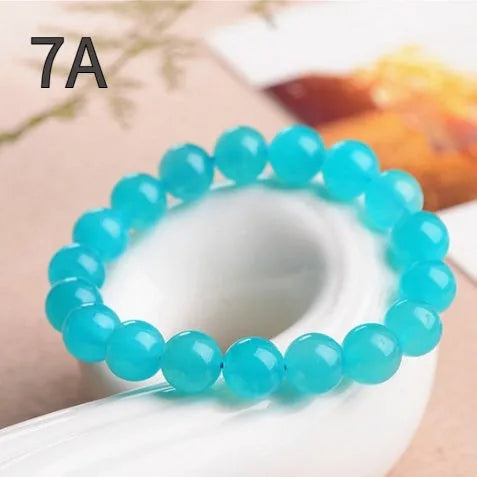 Grade 7A Amazonite natural scattered beads in ice colour with 10-11mm single circle size
