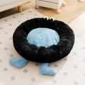 Elf Briquettes plush kennel sleeping mat in pink, thickened pet bed for dogs and cats