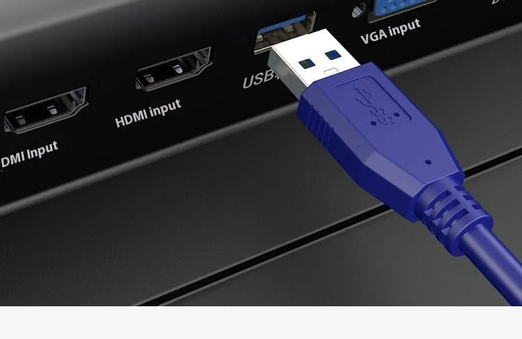 USB 3.0 public-to-public data cable with nickel-plated connectors for hard disk boxes