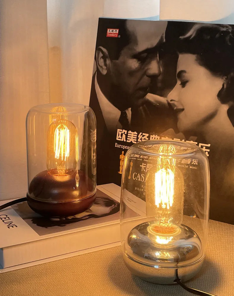 Waterless geometric ambience light socket-powered essential oil lamp 20cm modern design