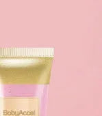 100g tube of nicotinamide whitening toothpaste for adult men and women on a blue background.