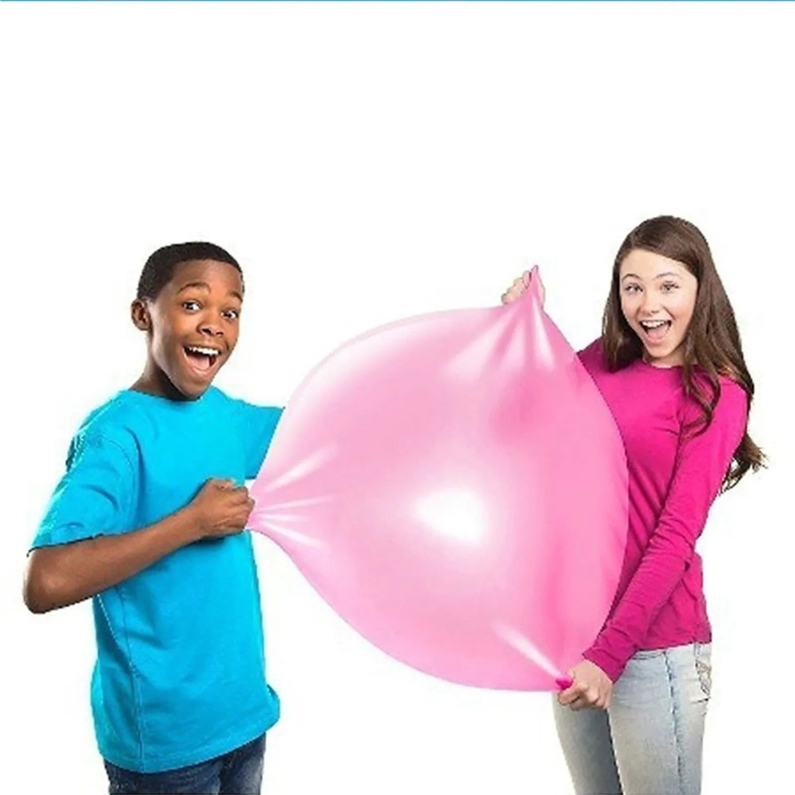 Big inflatable TPR bouncy ball in pink, yellow, green, and blue, sizes up to 120cm