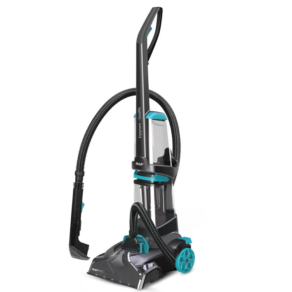Household two-in-one mopping and washing sweeper 1200W colour R8671 with power cord on hard floor