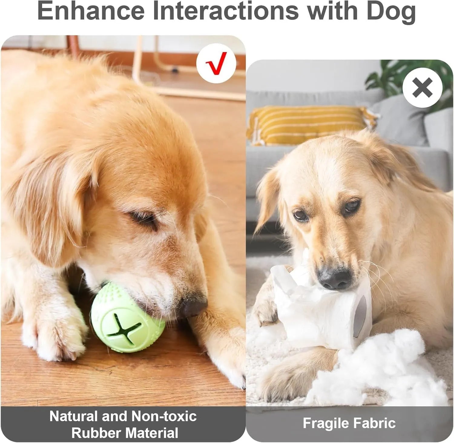 Blue bone-shaped natural rubber dog chew toy for aggressive chewers with textured teeth-cleaning surface.