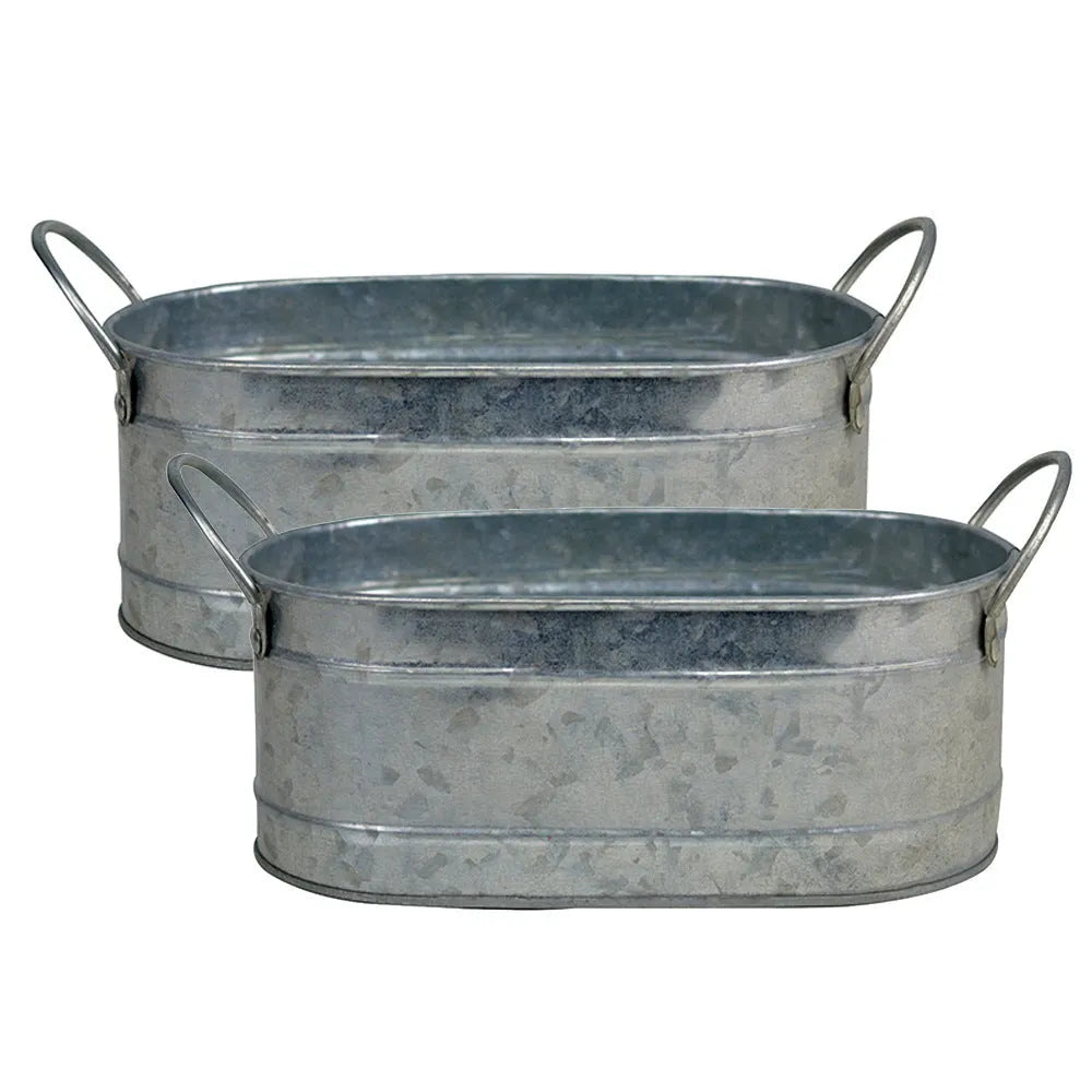 Iron sheet succulent flowerpot in desktop style with metal construction