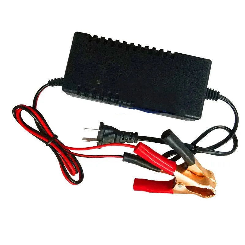 12V3A lead acid battery charger with 100-240V input, American or European Standard plug option