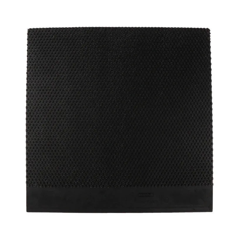 Single sheet of black small pimple inverted table tennis rubber for racket customisation