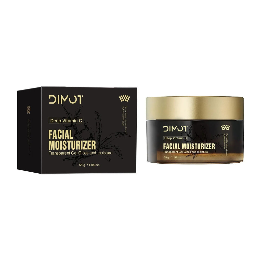 Deep Dimension C moisturizing facial cream 50ml tub with white lid on clean surface