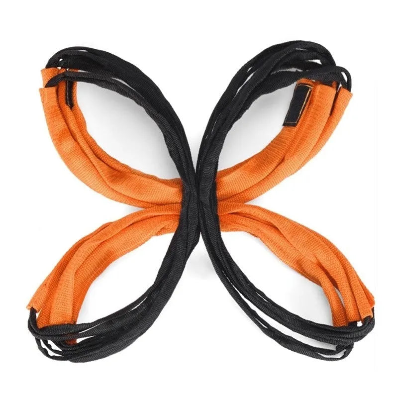 Butterfly ladder children's physical fitness equipment with plastic construction in multiple size options