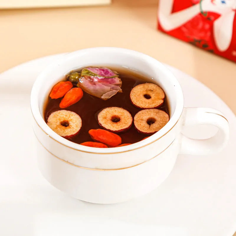 Box of brown sugar ginger tea with red dates and wolfberries, 150g