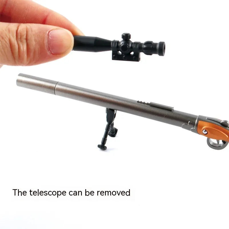 Eating Chicken 98K sniper rifle gel pen with 0.5mm tip and plastic construction