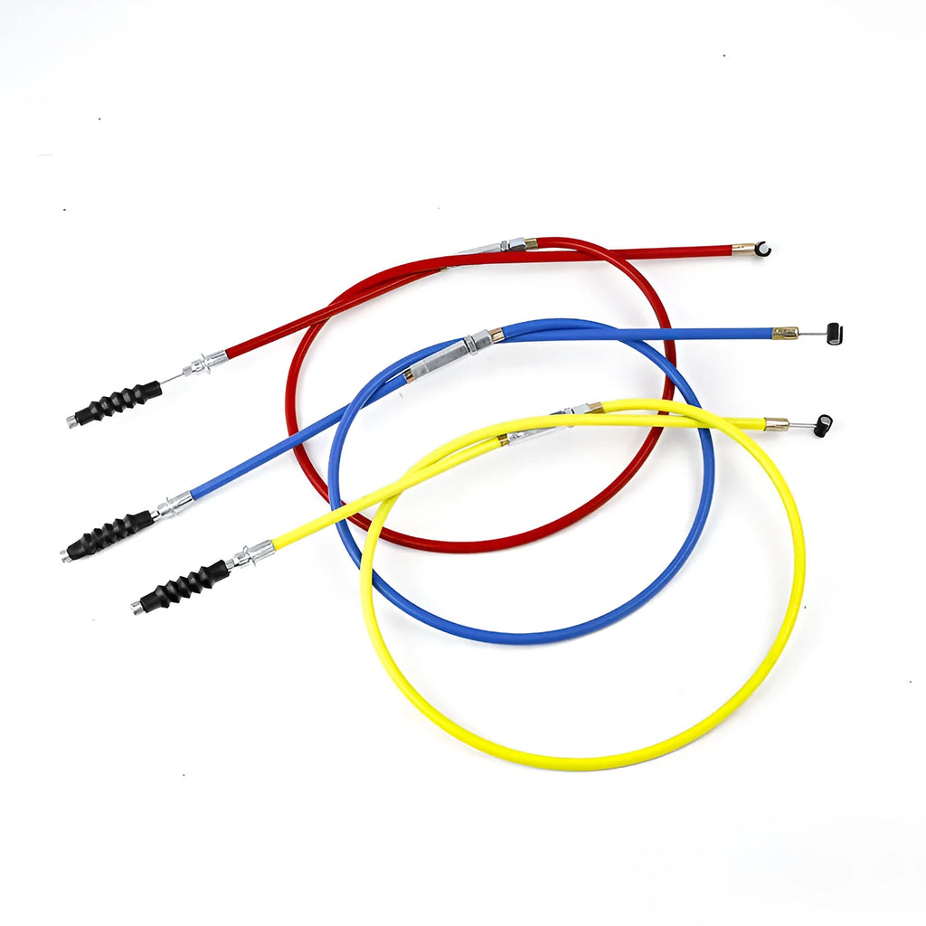 Apollo 110-125cc clutch accelerator cable 0.98m in black on white background