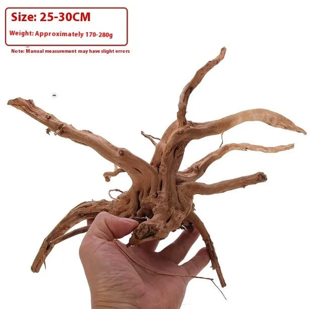 Xiaoqi root wood decoration for fish tank scenery with natural submerged wood appearance