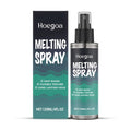 Melting Spray 120ml hair styling gel water in a spray bottle with ingredients listed