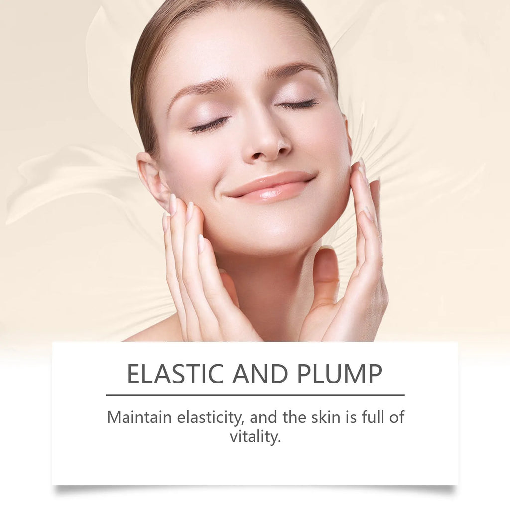 Collagen firming care solution 30ml bottle with hyaluronic acid, 2.8 x 2.8 x 10.3 cm