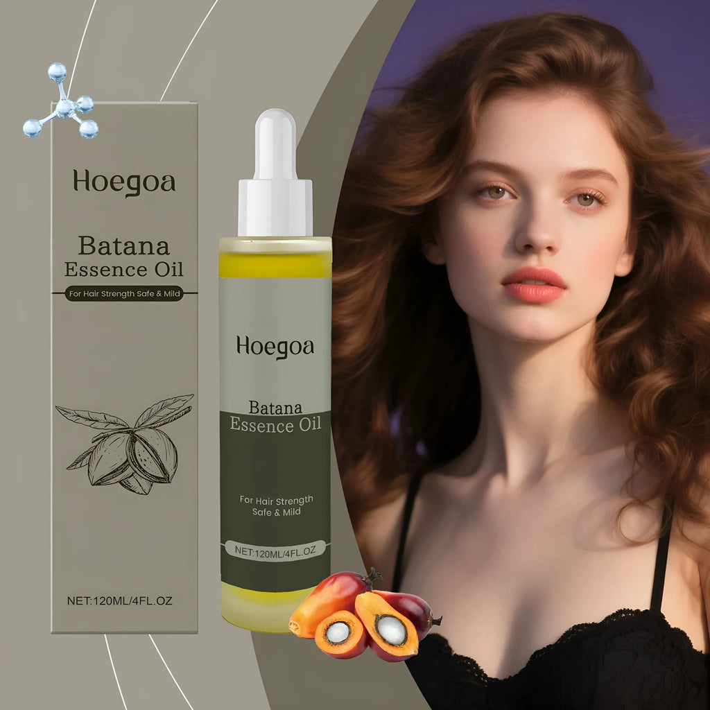 120ml bottle of Platthana Secret Hair Essential Oil with ginger and rosemary oils.